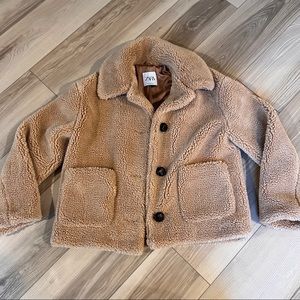 Zara Teddy Bear Jacket